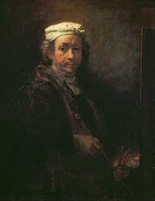 [Rembrandt - Self Portrait of the Artist at his Easel] 