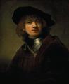 [Tronie of a Young Man with Gorget and Beret]