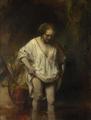 [Woman Bathing in a Stream]