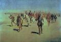 [Francisco Vasquez de Coronado Making his Way Across New Mexico]