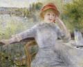 [Alphonsine Fournaise at The Grenouillere]