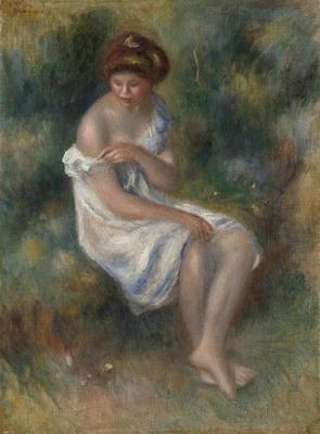 [Renoir - The Bather, 1900] 