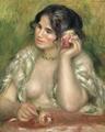 [Gabrielle with a Rose]