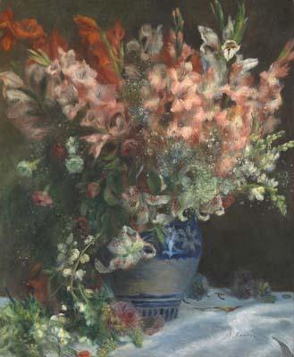 [Renoir - Gladioli in a Vase] 