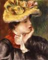 [Head of a Girl in a Yellow Hat]