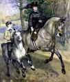 [Horsewoman in the Bois de Boulogne]