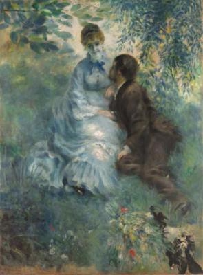 [Renoir - The Lovers, 1875] 