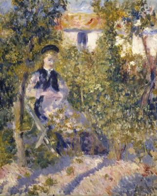 [Renoir - Nini in the Garden] 