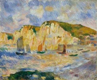 [Renoir - Sea and Cliffs] 