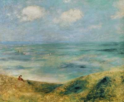 [Renoir - View of the Sea, The Coast in Guernsey] 