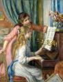 [Two Young Girls at the Piano, 1892]