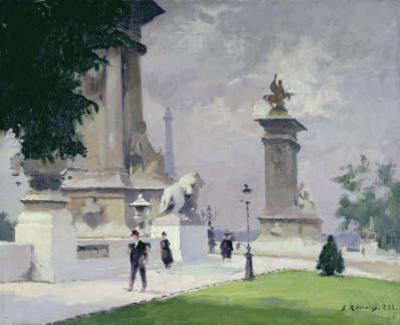 [Renoux - Pont Alexandre III, Paris] 