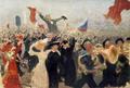 [Demonstration of 17 October 1905 (Study)]
