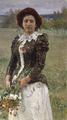 [Autumn Bouquet (Portrait of Vera)]