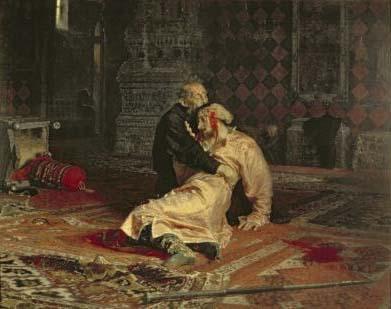 [Repin - Ivan the Terrible and his Son on November 16th, 1581] 