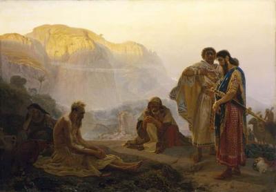 [Repin - Job and his Friends] 