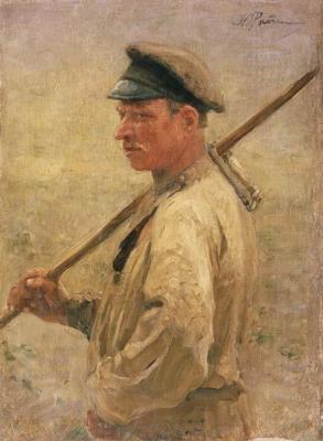 [Repin - Reaper from Lithuania, Zdravnego] 