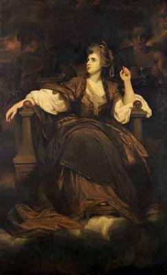 [Reynolds - Mrs Siddons as The Tragic Muse] 
