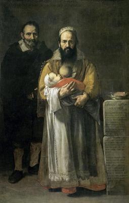 [Ribera - The Bearded Woman Breastfeeding] 