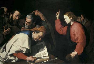 [Ribera - Jesus and the Scribes] 
