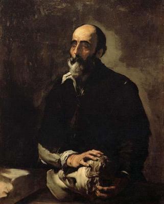 [Ribera - The Sense of Touch, The Blind Man of Gambassi] 