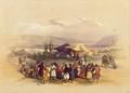 [Encampment of Pilgrims at Jericho]
