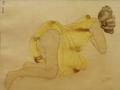 [Woman Lying on her Side, with her Dress Pulled Up]