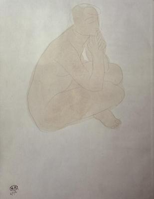 [Rodin - Woman Sitting Cross-Legged] 