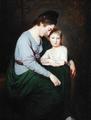 [Ann Wilson with her Daughter]