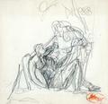 [Reclining Woman and Other Figures, 1793]