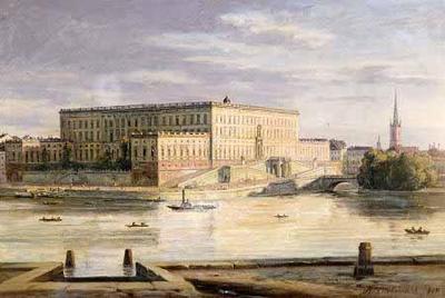 [Rorbye - The Royal Palace, Stockholm] 