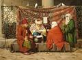 [A Turkish Notary Drawing Up A Marriage Contract, Constantinople]