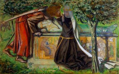 [Rossetti - Arthur's Tomb] 