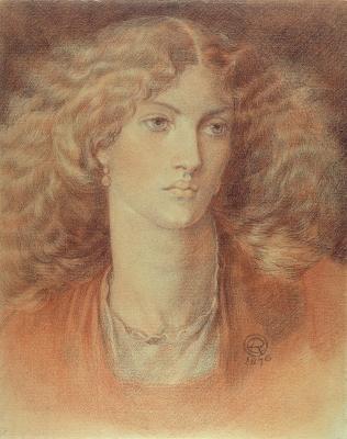 [Rossetti - Head of a Woman, called Ruth Herbert] 