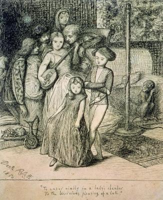 [Rossetti - To Caper Nimbly in a Lady's Chamber] 