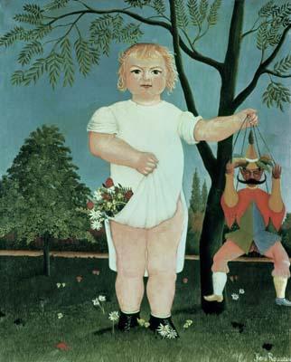[Rousseau - Child with a Puppet] 