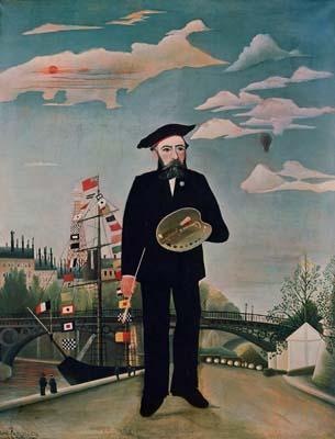 [Rousseau - Self Portrait, 1890] 
