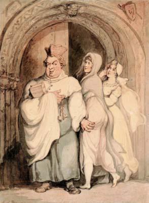 [Rowlandson - The Devotees] 