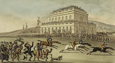 [Rowlandson - Dr Syntax Loses his Money at the Race Ground at York] 