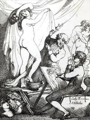 [Rowlandson - Lady Hamilton's Attitudes] 