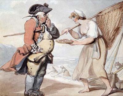 [Rowlandson - A Shrimp, Sir?] 
