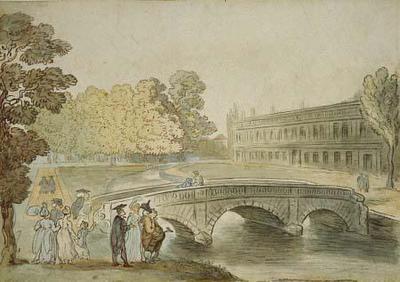 [Rowlandson - Trinity Library, Cambridge] 