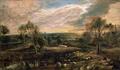 [A Landscape with a Shepherd and his Flock]