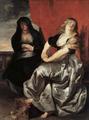 [Penitent Mary Magdalene with her sister Martha]