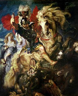 [Rubens - St. George and the Dragon, 1606] 