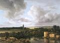 [Landscape with Ruined Castle and Church]