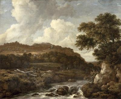 [Ruisdael - Mountainous Wooded Landscape] 