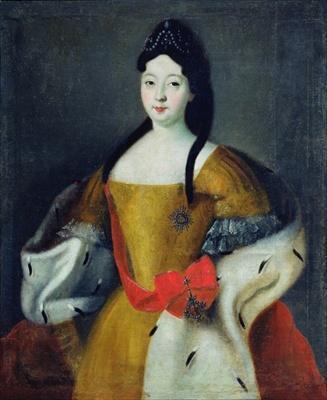 [Russian School - Portrait of Tsarevna Anna Petrovna] 