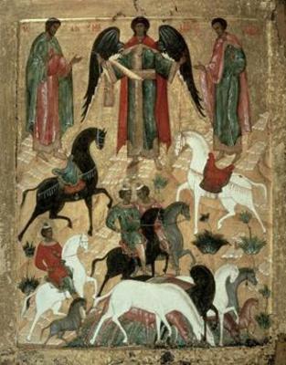 [Russian School - Saint Florus and Saint Laurus] 