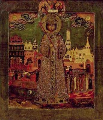 [Russian School - Tsarevitch Dmitry Ivanovich] 